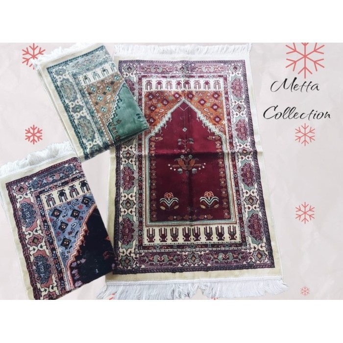 ✨TERLARIS - Sajadah Yakar Fantasy Parfum Wangi - Hitam