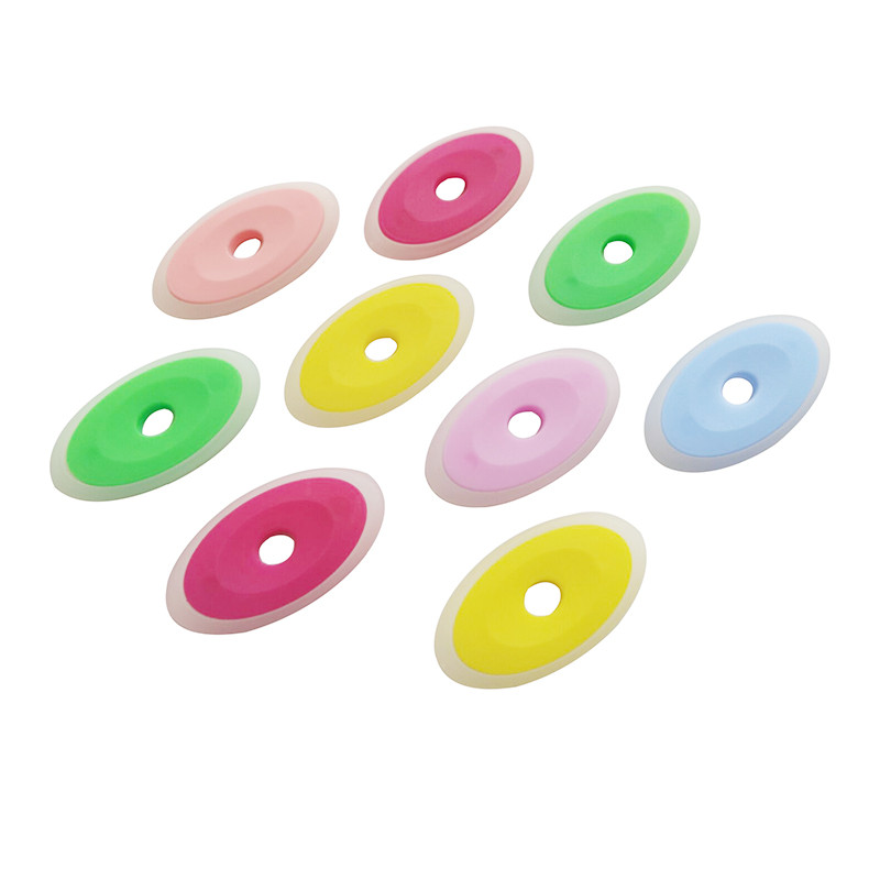 

5 Pcs Neutral Erasable Pen Special Eraser Mix Send Elliptical Plastic Eraser Student Study Stationery School Office Supplies