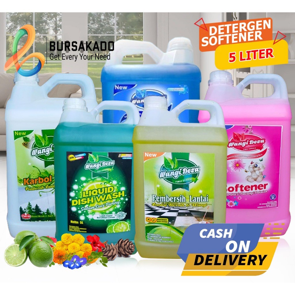 COD FALIESHA / SABUN CUPIR / Sabun Wangi Desa New 5 Liter Aroma Fresh Wangi Desa Grade B