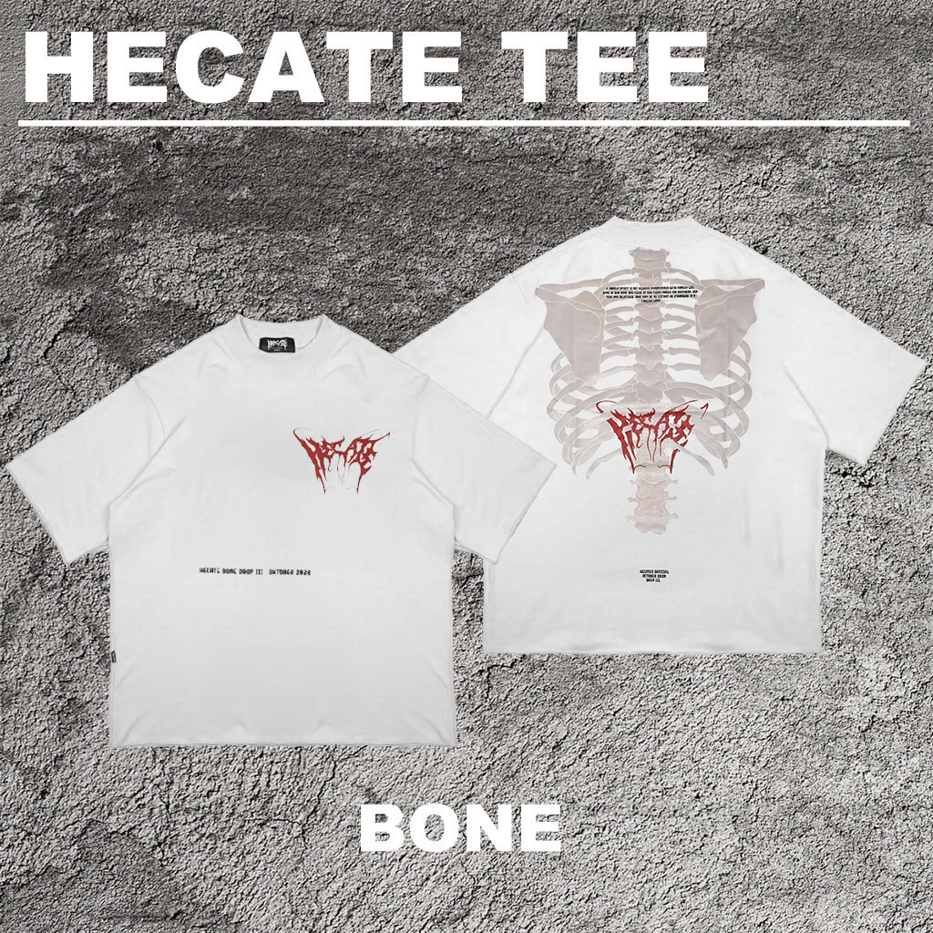 【TOP】HECATE - BONE TEE