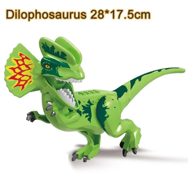 Lego Dino Dilophosaurus Dinosaurus Indoraptor Spiderman Velociraptor Ronin Swat