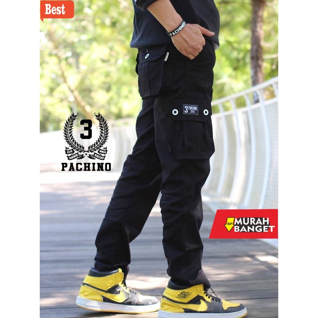 celana cargo panjang pria VELUV Celana Cargo Panjang / Celana Cargo Panjang Pria / Cargo Pants Pria