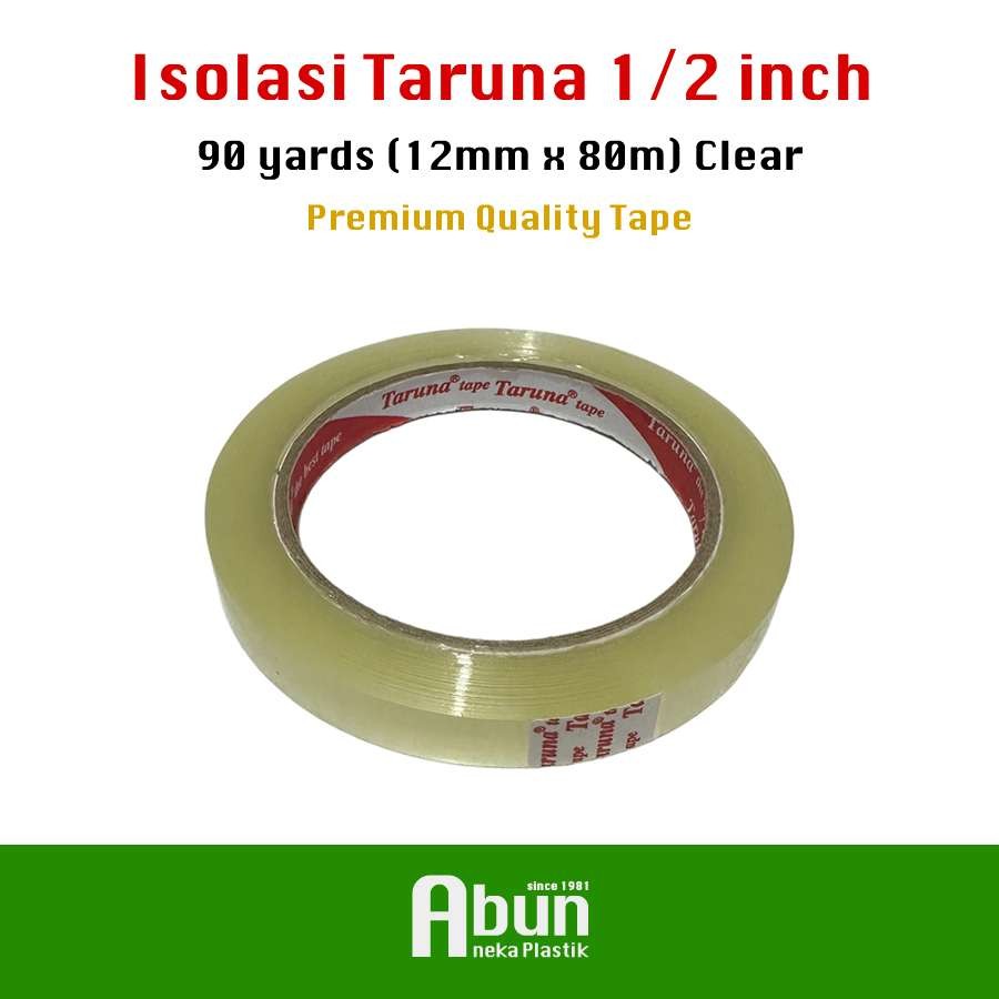 

Isolasi Taruna 0.5-inch Bening (1pcs)