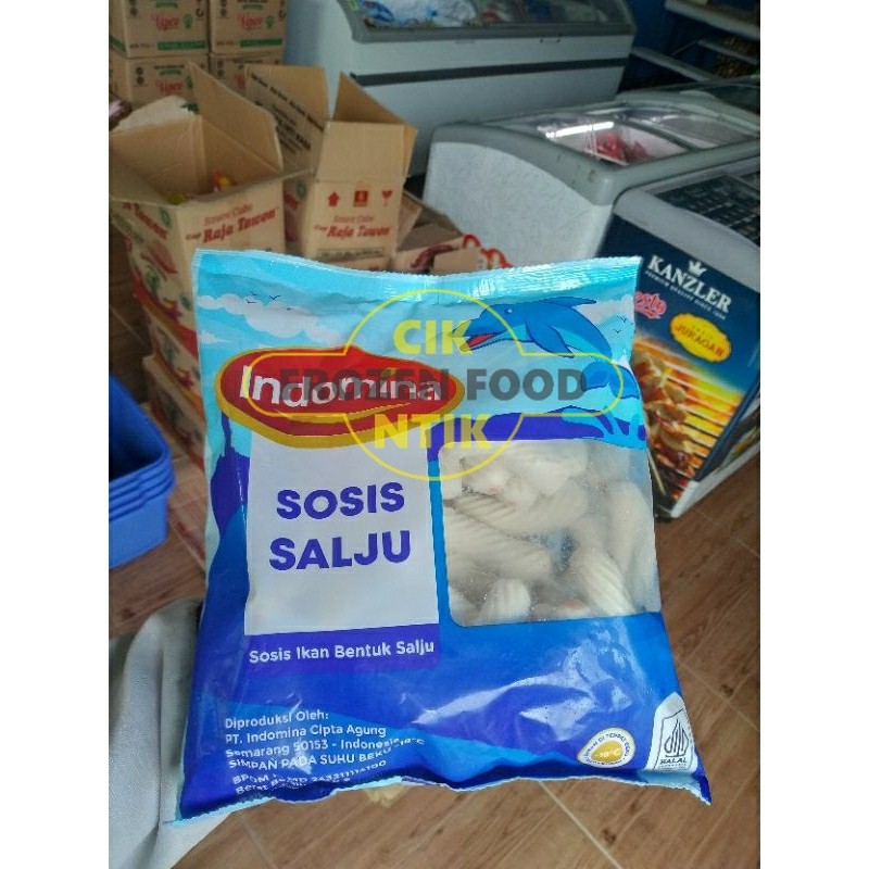 

Indomina Sosis Salju 500g Frozen food cik ntik Jambi cemilan jajanan