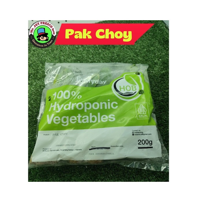 

Sayur Pak Choi Bok Choy Hidroponik Organik Segar 100% Organic Hydroponic Vegetables 200 gram TangSel