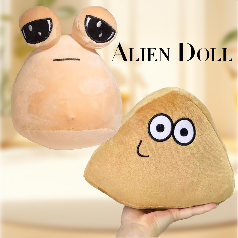 Boneka Mainan Mewah Mainan Anak-Anak My Pet Alien Pou Model Anime Boneka Mainan Boneka Bermain Bayi 