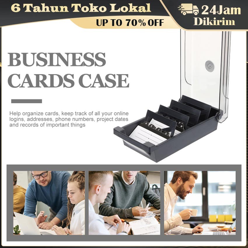 

Tempat Kartu Nama / Name Card Case / Name Card Box 500 Card