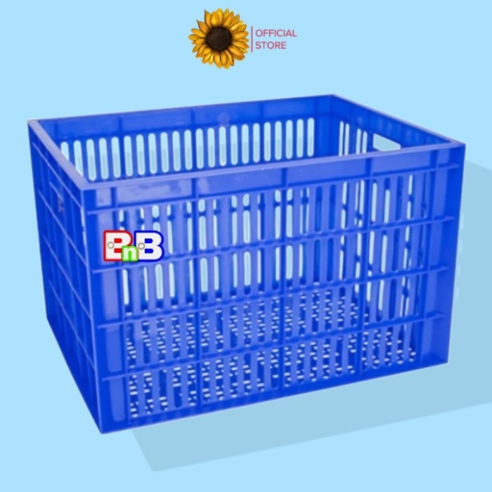 

Green Leaf 2232 L Container Industri Lubang Keranjang Krat Rak Plastik