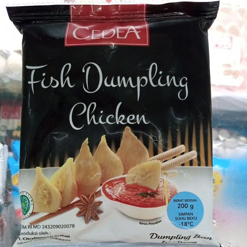 

Cedea Fish Dumpling Chicken 200 Gram