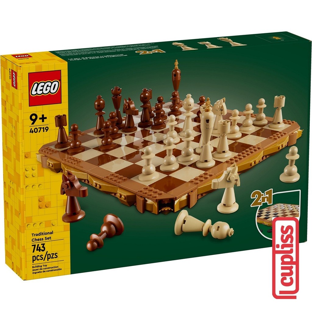 LEGO Games 40719 Traditional Chess Set Leonard Bahro