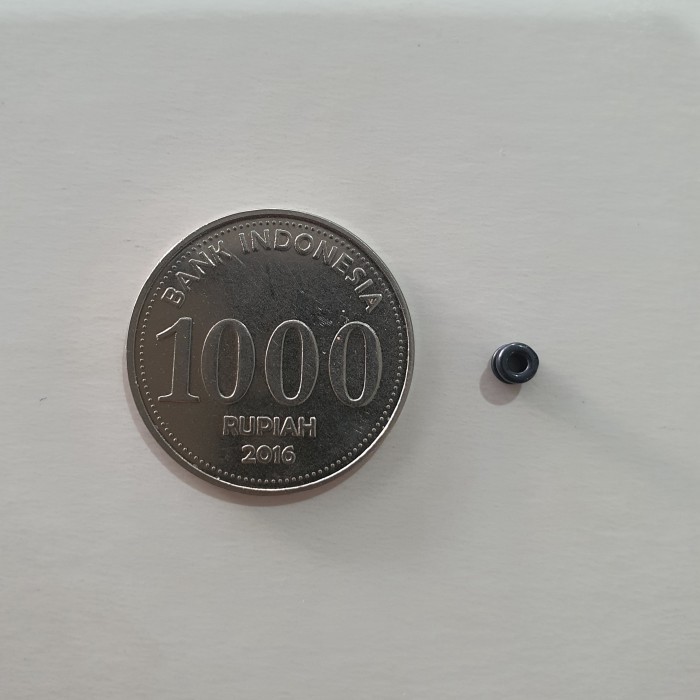 RING KERAMIK KECIL UNTUK KOLONGAN SENAR JORAN TEGEK - Hitam