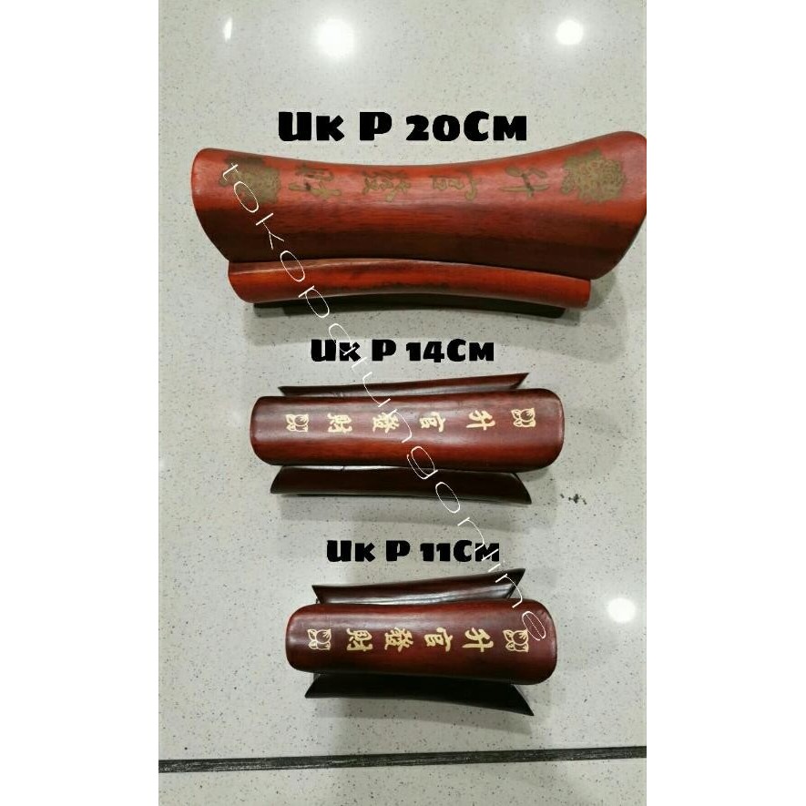 ✨Anh.S✨ -  TERLARIS Peti Mati Guan Cai Miniatur Kayu New - 10cm