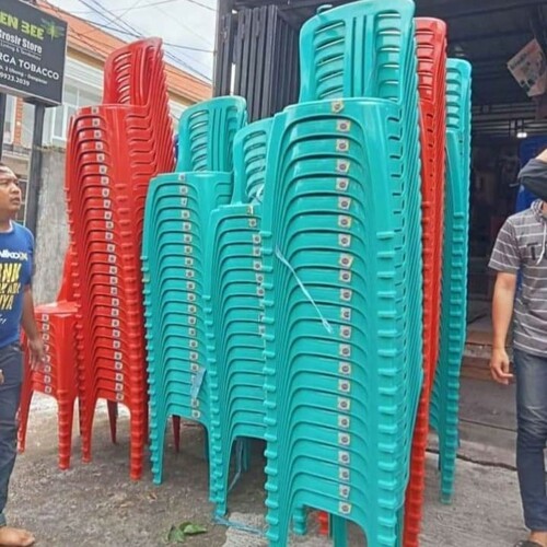KURSI PLASTIK NAPOLLY SANDAR 101 F TERSEDIA WARNA(MERAH,BIRU,HIJAU TOSCA)