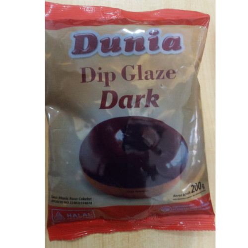 

Dunia dip glaze dark 200g