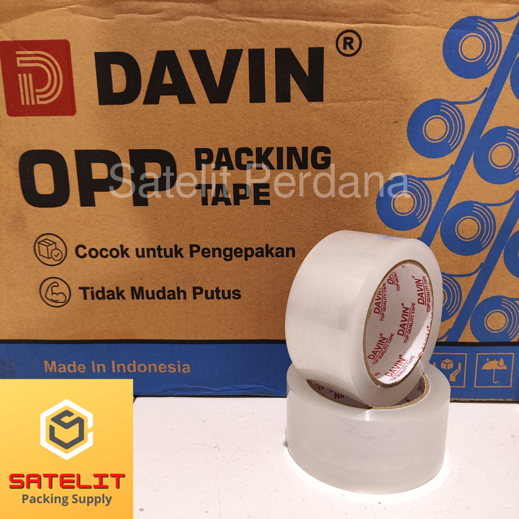 

Lakban Packing Ekonomis 48mm x 80 meter 45 mic