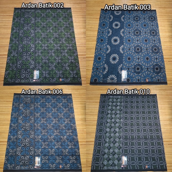 SARUNG ARDAN MOTIF BATIK  - SARUNG BATIK ARDAN