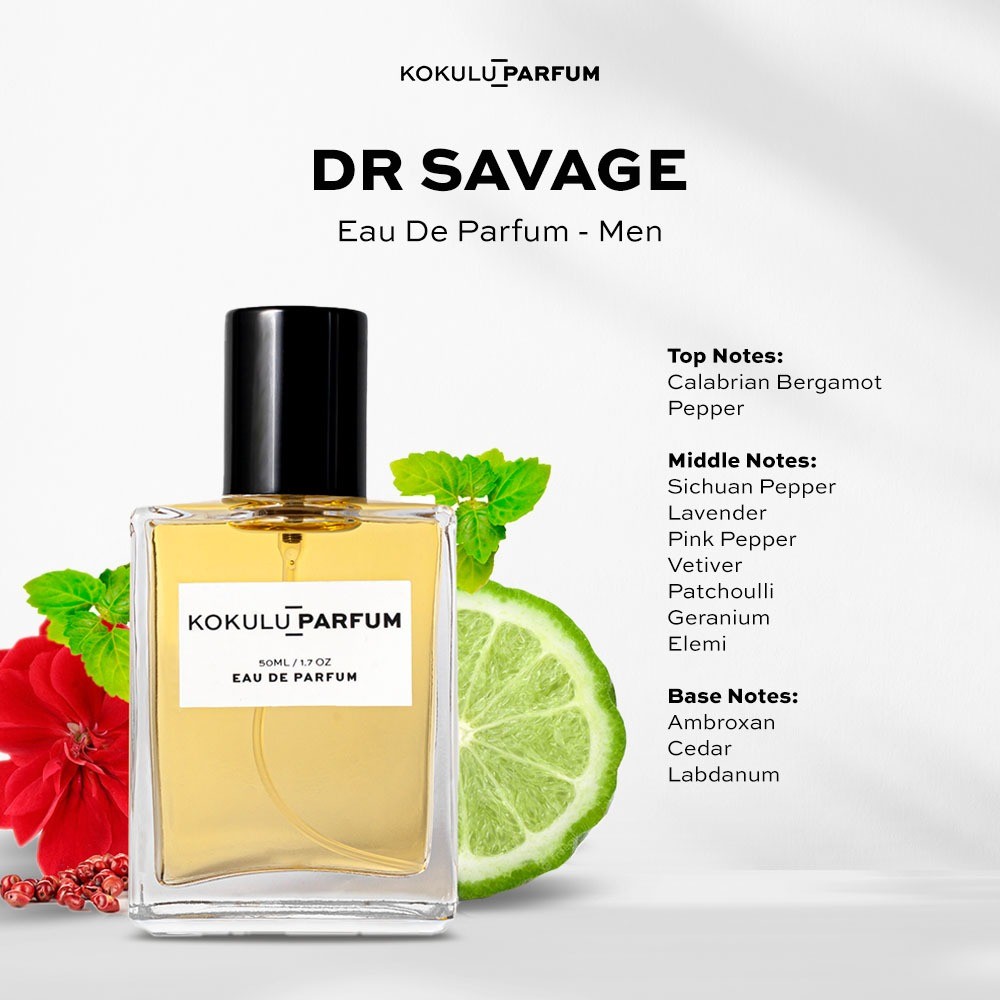 Kokulu Perfume Dr Savage - Minyak wangi Pria Best Seller