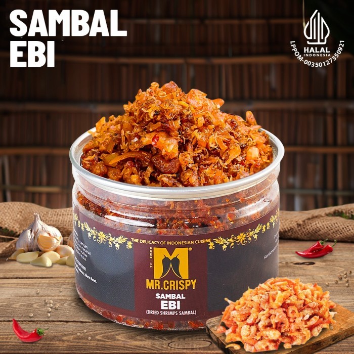 

New[Promo] SAMBAL EBI PEDAS / SAMBEL EBI KERING MR CRISPY