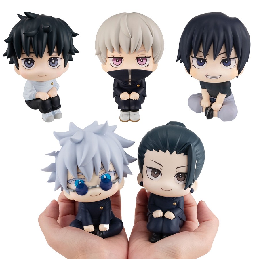 10cm Jujutsu Kaisen Anime Figure Look Up Q Version Satoru Gojo/Geto Suguru Action Figure Fushiguro T