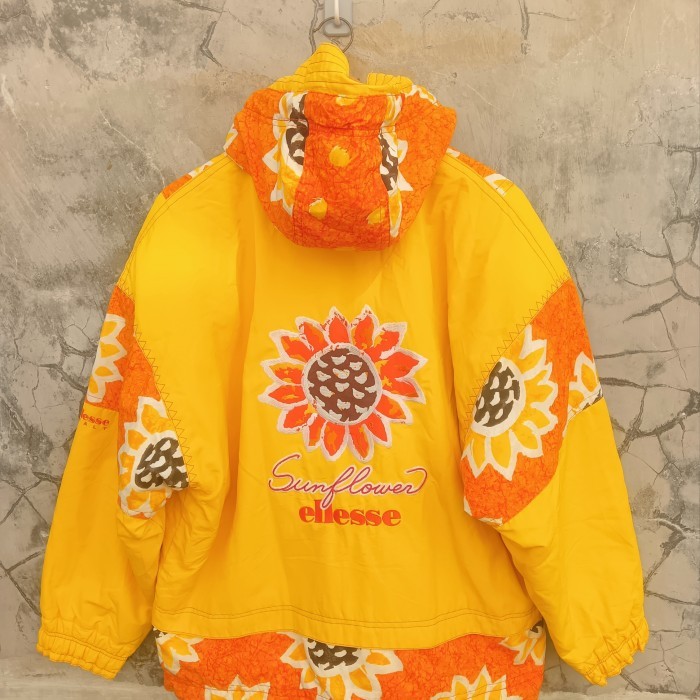 jaket ellesse vintage sunflower second bekas thrift preloved pria