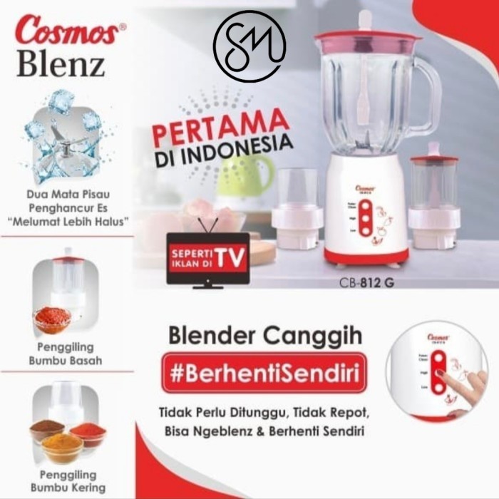 Blender Cosmos CB-812 G Blenz 812G CB812 CB812G blender canggih