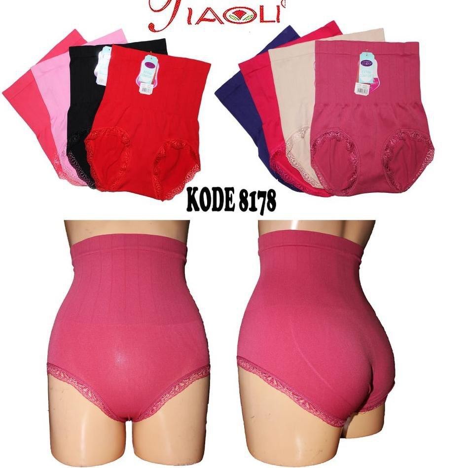 2 PCS | Korset celana dalam PIAOLI BAHAN RAJUT  KATUN BAMBU / PIAOLI Korset semi celan dalam  Art 81