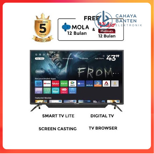 LED POLYTRON 43V8853 DIGITAL TV - 43 INCH