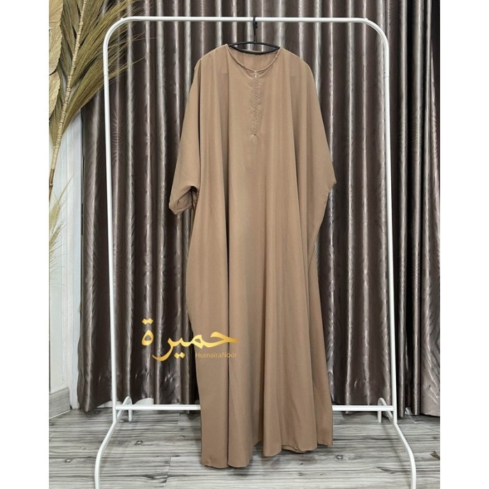 ✨LARIS✨ -Gamis Abaya Syari Jumbo Putih - BrokenWhite