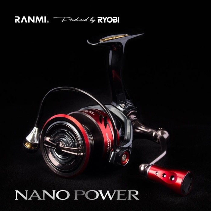 Reel SPINNING RYOBI RANMI NANO POWER HP (POWER HANDLE) - 1000HP