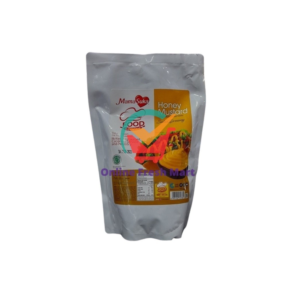 

Mamasuka Salad Dressing Saus Honey Mustard Sauce 1kg - Online Fresh Mart Denpasar