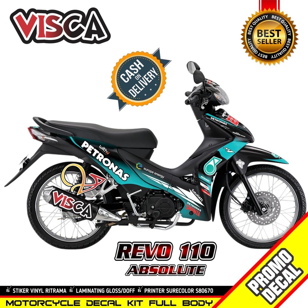 Decal Revo Absolute 110 Full Body Decal Absolute Revo Full Body Stiker Revo Absolute 110 Full Body S