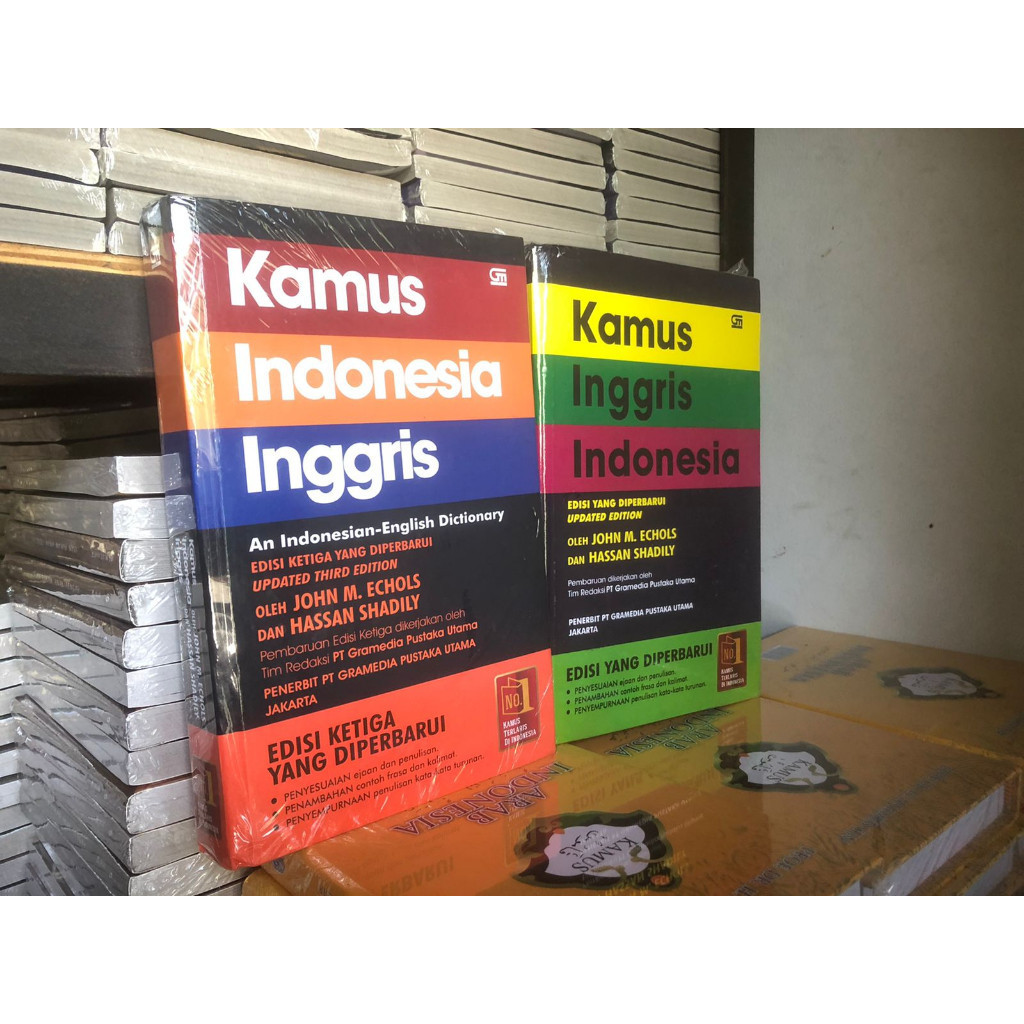 KAMUS JOHN ECHOLS / KAMUS INGGRIS-INDONESIA / KAMUS INDONEISA-INGGRIS / J N