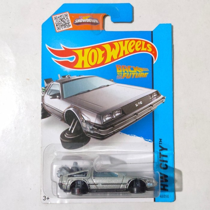 EL99 Hotwheels Hot Wheels Time Machine Hover Mode 2014 Back to The Future