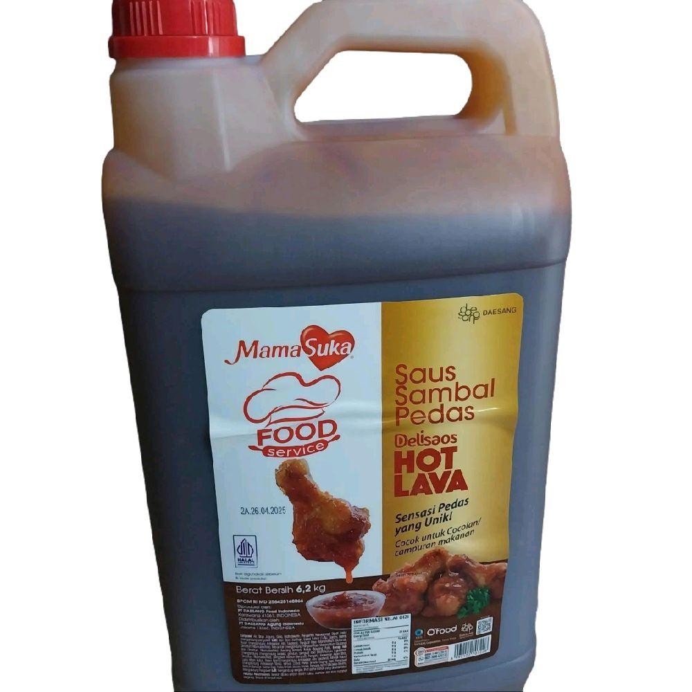 

Delisaos Hot Lava Mama Suka jerigen 6.2kg
