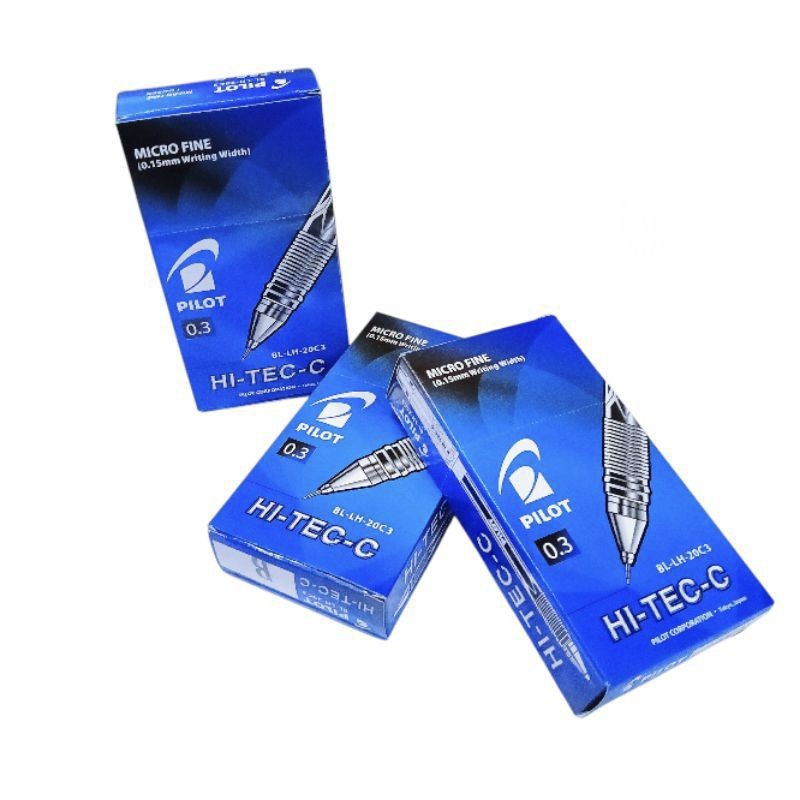 

Pulpen Hitec PILOT 0.25/0.3/0.4/0.5 BLLH-20 (1Pak/12Pcs)