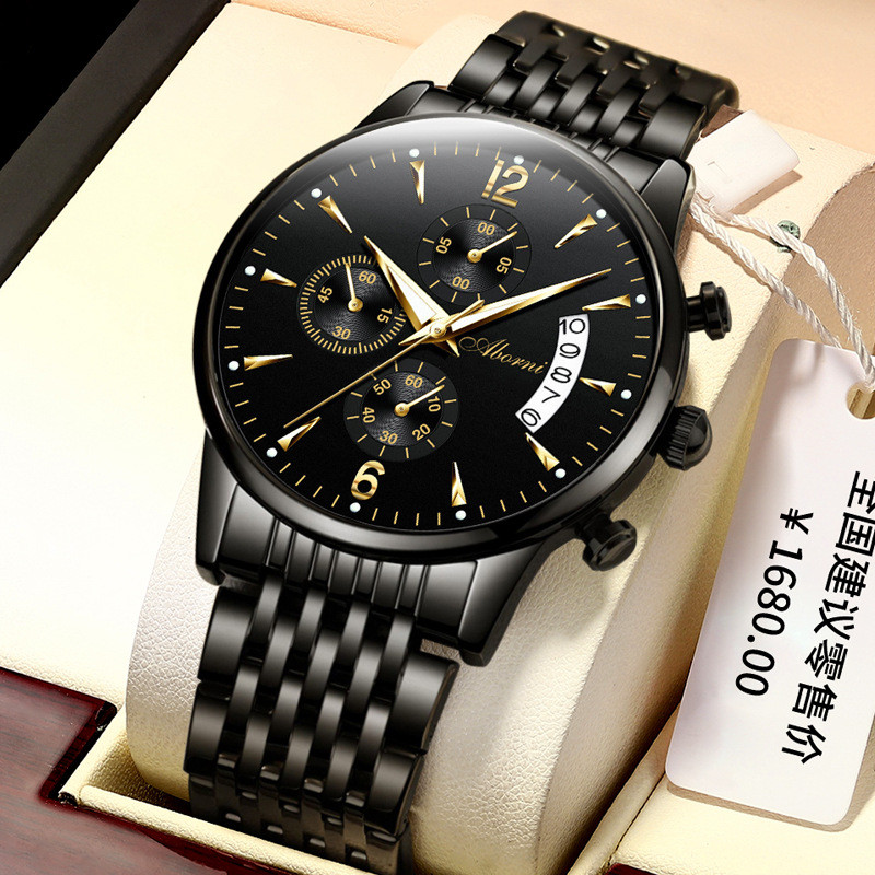 

Jam Tangan Merek Yaboni Kalender Multifungsi Jam Tangan Bercahaya Tahan Air Jam Tangan Kuarsa Pria Terlaris