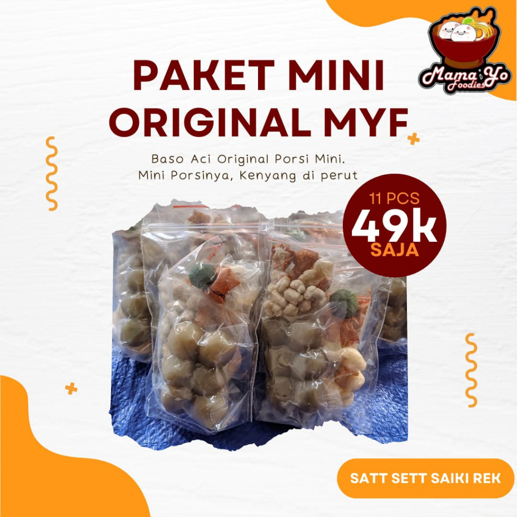 

Paket Mini Original MYF 11pcs