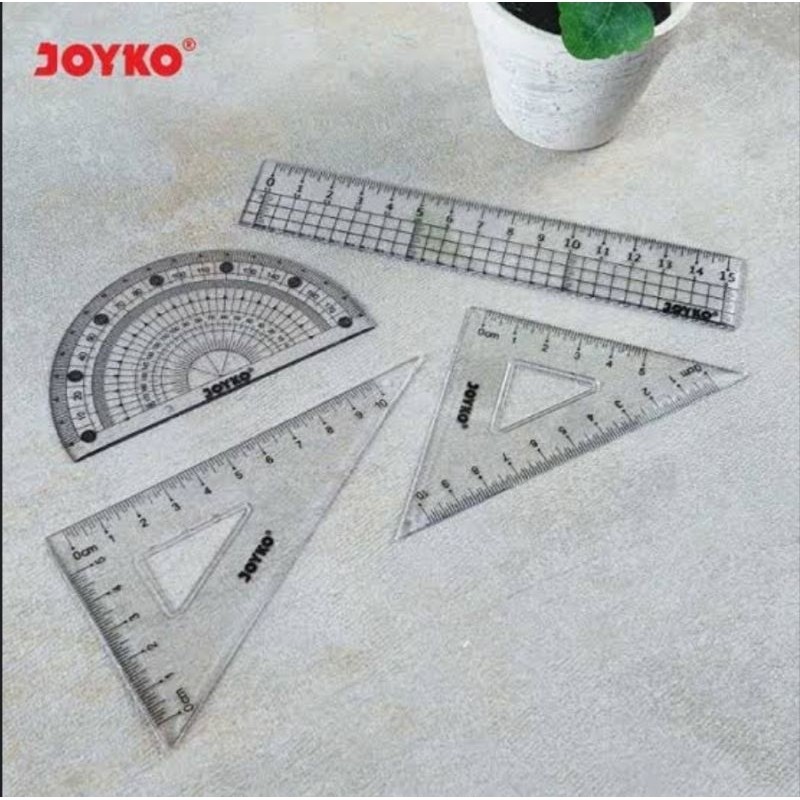 

JAMIN MURAH !!!(12 Pcs) Penggaris Ruler Set Joyko RLS-PS4 Fleksibel/Lentur(BISA LANGSUNG ORDER)