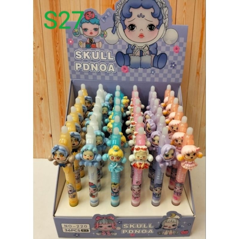 

JAMIN MURAH !!!1 BOX PEN HAPUS SKULL PANDA ISI 36(BISA LANGSUNG ORDER)