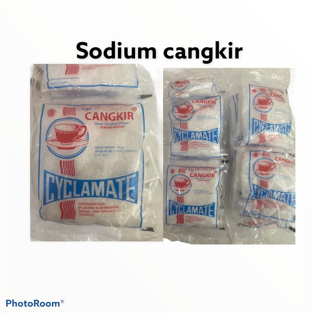 

Sodium Cangkir Pemanis Buatan Pengharum Makanan Minuman Cyclamate 10ps