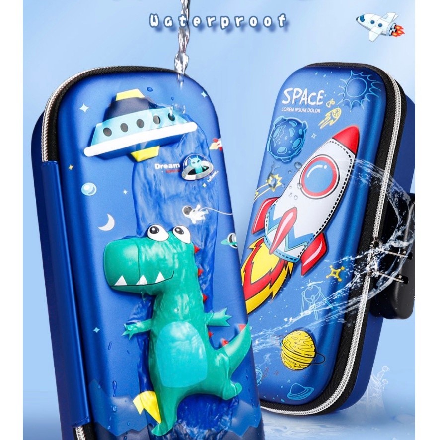 

JAMIN MURAH !!!WWH14C Tempat Pensil EVA Sekolah BESAR LOCK KUNCI School Pencil Bag Box KTM(BISA LANGSUNG ORDER)