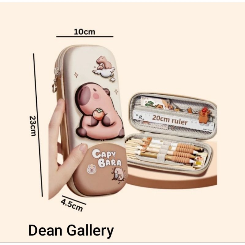 

JAMIN MURAH !!!Tempat Pencil 3D bahan EVA Capybara kapasitas Besar(BISA LANGSUNG ORDER)