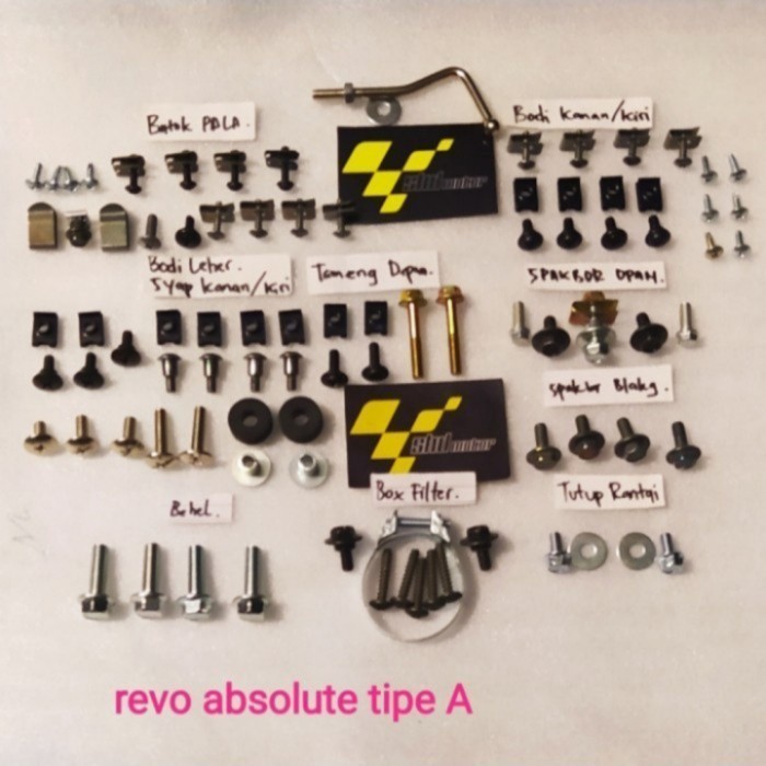Baut Body Baut Fullset Full Body Bodi Revo Absolute - Revo Fit
