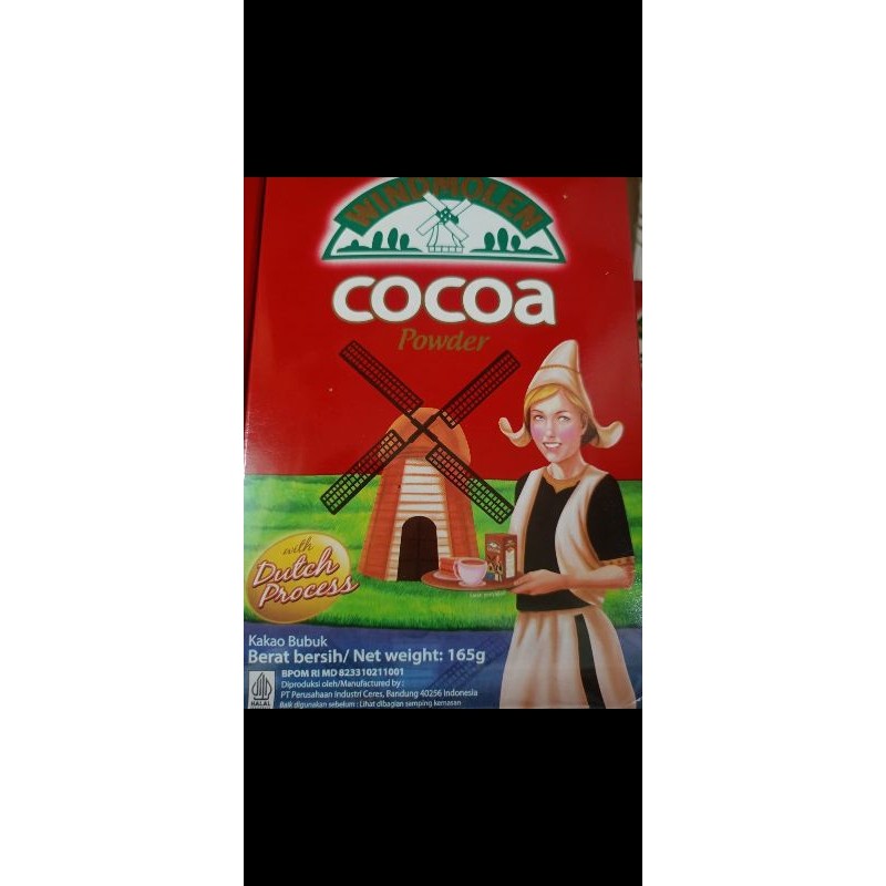 

Coklat bubuk Windmolen-165 gr