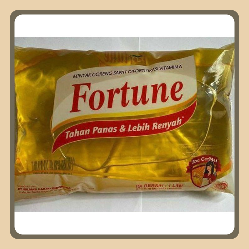 

MINYAK GORENG FORTUNE BANTAL 1 Liter