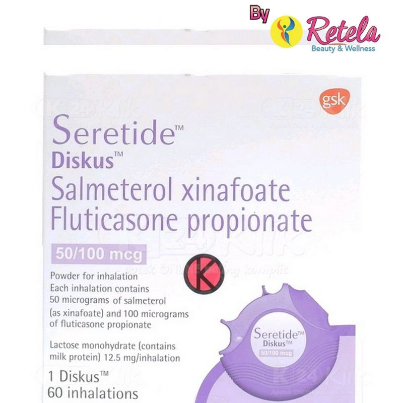 SERETIDE DISKUS 50/100 INHALER 1 DISKUS @ 60 DOSIS