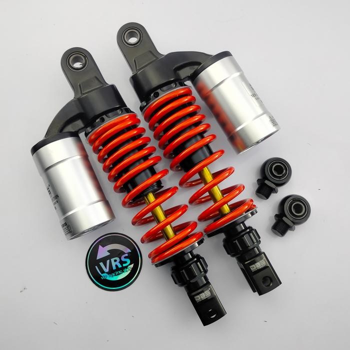shockbreaker nmax new Aerox Uk-285 cocok untuk ceper DBS-727 VEN SERIE - silver red, Aerox -285mm