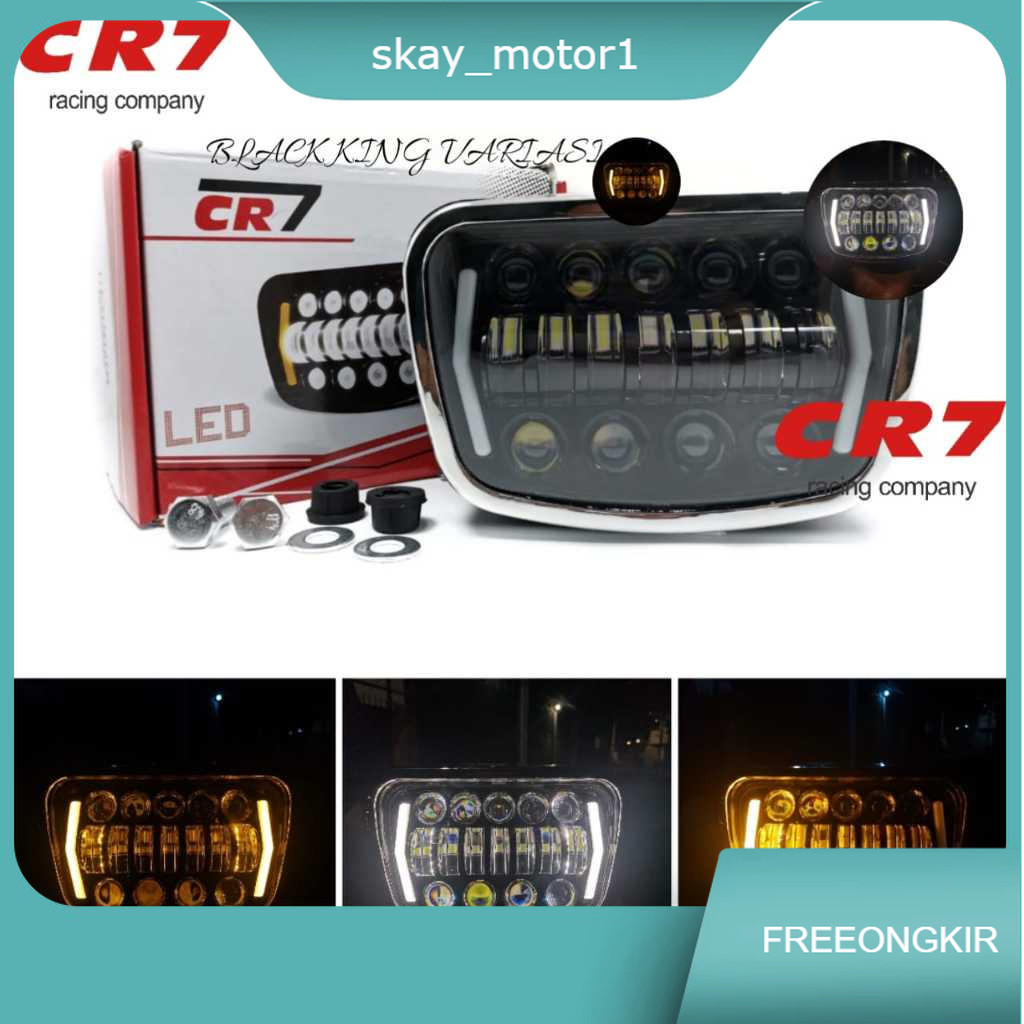 Lampu Rx King New Headlamp Rx King Oval Lampu Depan Rx King 16 Mata Led Cr7 Rx King New