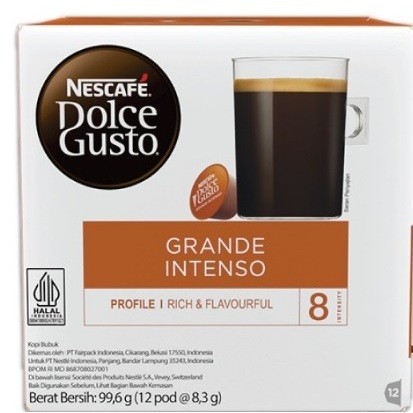 

JAMIN MURAH !!!Nescafe Dolce Gusto Grande Intenso 12 Capsule | Coffee Kapsul Kopi(BISA LANGSUNG ORDER)