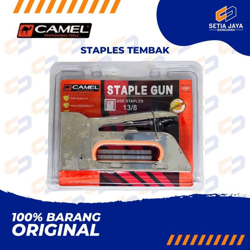 

Staple / Staples / Stapler / Hekter Gun / Tembak Camel Besi Rapid R23